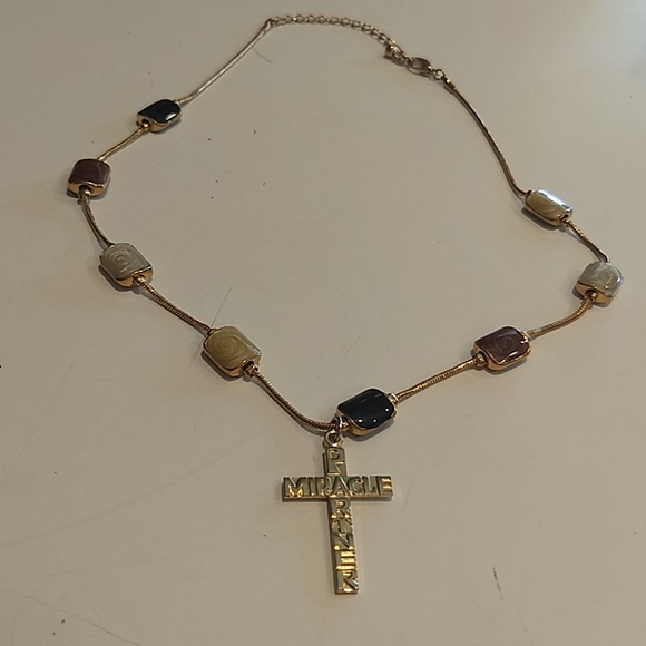 3 items 🧚🏻for $20🧚🏻necklasewith black tan and brown stones - Picture 3 of 7